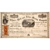 Image 1 : Illinois Gold & Silver Mining Co. Stock Certificate, Smoky Valley District, Nevada Territory, 1863