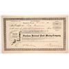Image 1 : Shoshone National Bank Mining Company Stock Certificate