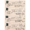 Image 1 : Red Bird Mining Company Checks, Eureka, Nevada