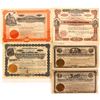 Image 1 : Five Goldfield Stocks including one issued to the Goldfield Merger Mines