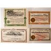 Image 1 : Four Gem Related Goldfield Stock Certificates - one signed by Webb Parkinson