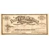 Image 1 : American Flag Mill & Mining Co. Stock Certificate, Lincoln Co., Nevada 1878