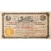 Image 1 : Milltown Mining Company Stock Certificate: Wingfield Collection