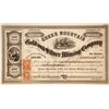 Image 1 : Green Mountain Gold & Silver Mining Co. Stock Certificate, Nevada Territory Issued to N.A. Chandler