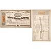 Image 1 : Weal Chance Silver Mining Co. Stock Certificate, Storey County, Nevada Territory, 1864