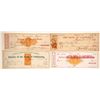 Image 1 : Four Different Virginia City, Nevada Mining Checks