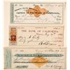 Image 1 : Three Scarce Virginia City Mining Revenue Checks