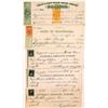Image 1 : Virginia City, Nevada Mine Superintendent Check Collection incl. Territorial