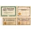 Image 1 : Four Different Western Nevada Mining Stock Certificates