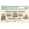 Image 1 : Cabarrus Mine, American Mining Company, Stock Certificate