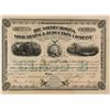 Image 1 : North Carolina Gold Mining and Reduction Company Stock Certificate 2