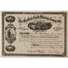 Image 1 : Rare Bullion Gold Mining Company of North Carolina Stock Certificate