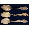 Image 1 : Pennsylania Mining Silver Spoons (3)