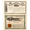 Image 1 : Two Different Columbus Gold Mining Co. Stock Certificates, Black Hills, Dakota