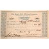 Image 1 : Eagle Gold Mining Company Stock Certificate