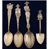 Image 1 : Washington Silver Mining Spoons (4)