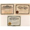 Image 1 : Three Different Wyoming Mining Stock Certificates