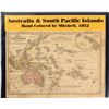 Image 1 : Map of Australia & South Pacific Islands
