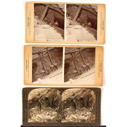 Three South Africa Mining Stereoviews