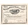 Image 1 : The Gold Placer Mining Company Stock Certificate, 1881