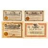 Image 1 : Four Different Gold Mining Stock Certificates