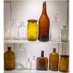 Historical Bottles from Dahlonega Region