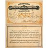 Image 1 : Louisville, New Albany  & Chicago Railway Pass, 1873