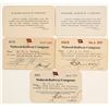 Image 1 : Five Wabash Railway Company Passes