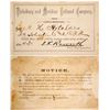 Image 1 : Vicksburg and Meridian Railroad Company Pass, 1876