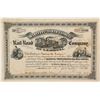 Image 1 : Marietta & North Georgia Rail-Road Company Stock Certificate