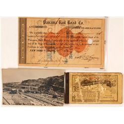 Panama Railroad Company Ephemera