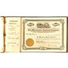 Image 1 : Waumandee Railway Co. Book of Stock Certs