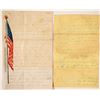 Image 1 : Illustrated Civil War Letter Sheet and a Civil War Era Letter
