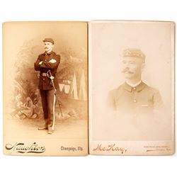 Union Soldier Cabinet Cards (2)