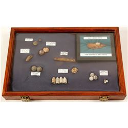 Civil War Artifacts Display