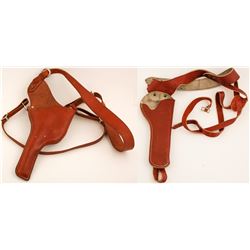 Two right hand shoulder Holsters