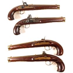 A Pair of reproduction Kentucky Pistols
