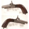 Image 1 : Double barrel pin-fire derringer .44 caliber