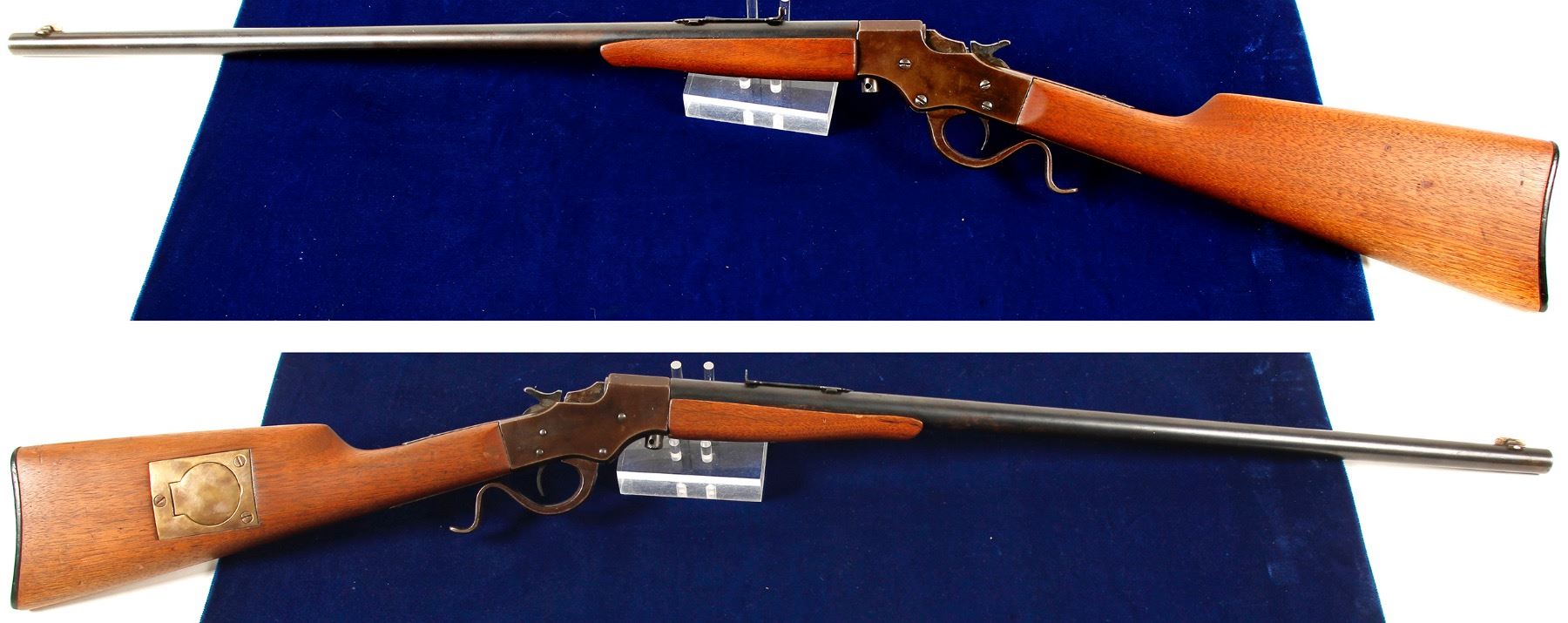 Stevens Falling Block Rifle Stevens Favorite model .22 cal. falling block rifle 1880's. - Holabird ...