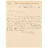 Image 1 : Bodie and Benton Railway Letter