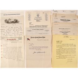 J.S. Cain Business Letters (Mostly Mining)
