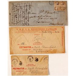 Placerville (and area) Postal History