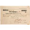 Image 1 : Rich Bar Certificate #8 from the F&AM in 1869