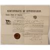 Image 1 : 1868 Citizenship Papers from John Parsons