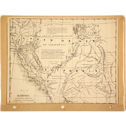 1846 Map of Upper or New California