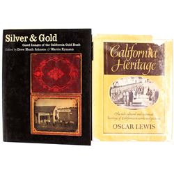 Two Books of California Gold Rush Images