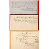 Image 1 : Three Early Hand Written California Receipts (Sonora, Forest Hill, San Francisco)