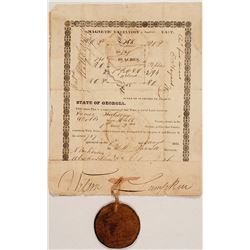Georgia Land Grant: Lot 757, Cherokee County