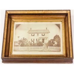Mammouth Print of a 19th Century House