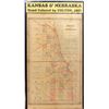 Image 1 : Map of Kansas & Nebraska, 1857, Colton